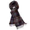 Joshua Ellis X Mj: Heritage Classic Tartan Check Scarf In Pure Scottis