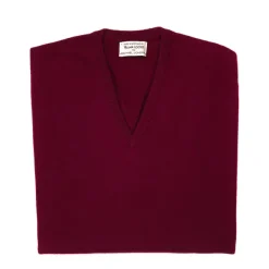 William Lockie Jumper "Oxton Vee" Made From Fine Scottish 1 Ply Cashmere