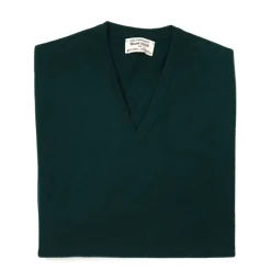 William Lockie Jumper "Oxton Vee" Made From Fine Scottish 1 Ply Cashmere