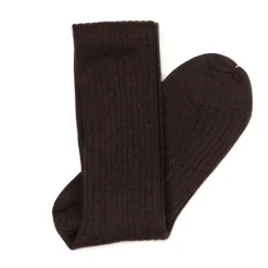 Sozzi Knee Sock "Luxury Rib" Made Of Cashmere And Silk