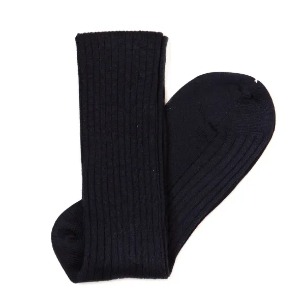 Sozzi Knee Sock "Luxury Rib" Made Of Cashmere And Silk