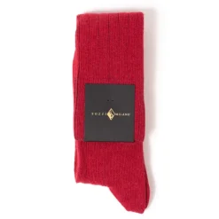 Sozzi Knee Sock "Wide Rib" From A Cashmere Blend