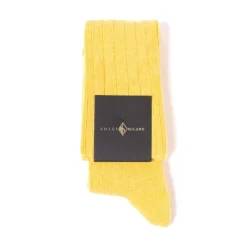 Sozzi Knee Sock "Wide Rib" From A Cashmere Blend