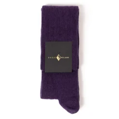 Sozzi Knee Sock "Wide Rib" From A Cashmere Blend