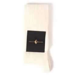 Sozzi Knee Socks "Wide Rib" Made Of Cashmere Blend