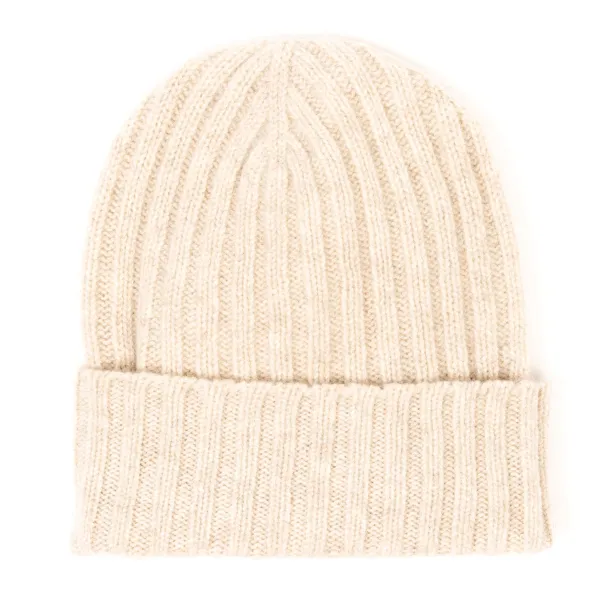 William Lockie Knitted Hat "Ribbed Hat" Made Of Pure Lambswool - 4 Ply