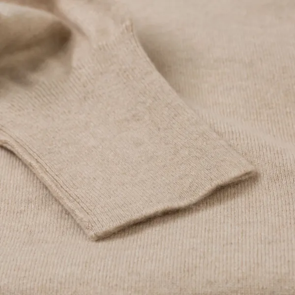William Lockie Knitted Polo "Oxton Sportshirt" Made Of Fine Scottish 1-Ply Cashmere