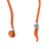 Barbarulo Napoli Knopflochkette "Coral Button Diamond"" Aus Koralle - Handarbeit