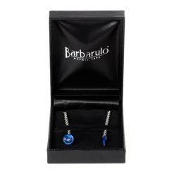 Barbarulo Napoli Lapel Chain "Zappa Di Gallina" Made Of Sterling Silver - Purely Handcr