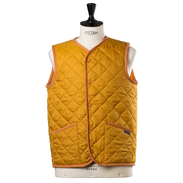 Specials X MJ Lavenham X Mj: Quilted Vest "Thornham Gillet" In Diamond Quilting