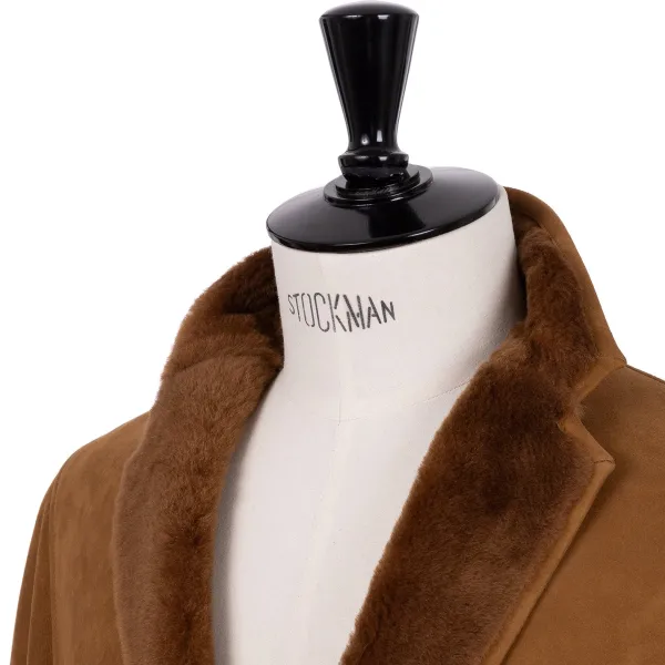 Rifugio Leather Jacket "New Fur Blazer" From Grown Lambskin - Handmade