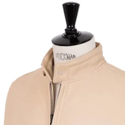 Rifugio Leather Jacket "New Luxury Bomber" From Grown Lambskin - Handmade