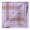 Simonnot-Godard Lilac Patterned Handkerchief "Harlan" Made Of Cotton