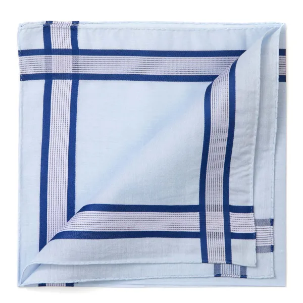 Simonnot-Godard Limited Edition: "Bellagio Archive 1932" Handkerchief Made Of Pure Cot