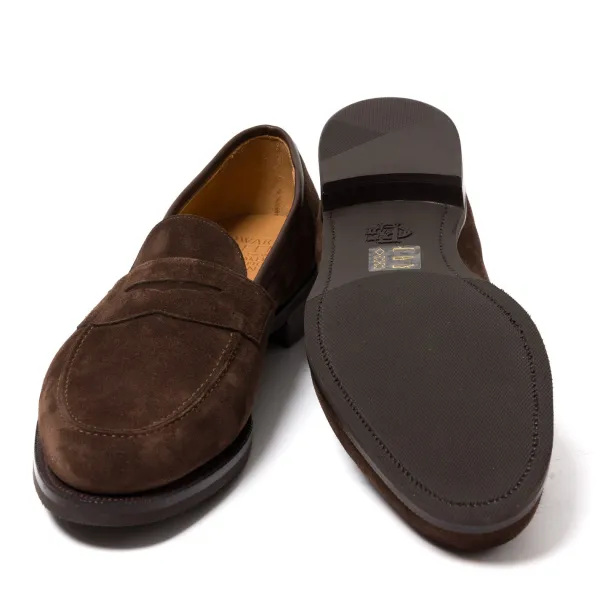 Edward Green Limited Edition: Duke Loafer "The Suede Winter-Windsor" In Italian Sue