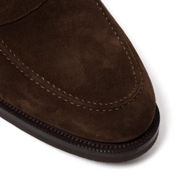 Edward Green Limited Edition: Duke Loafer "The Suede Winter-Windsor" In Italian Sue
