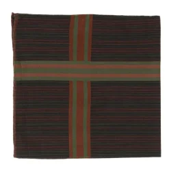 Simonnot-Godard Limited Edition: Handkerchief "Beaupreau Archiv 1954" Made Of Pure Cot