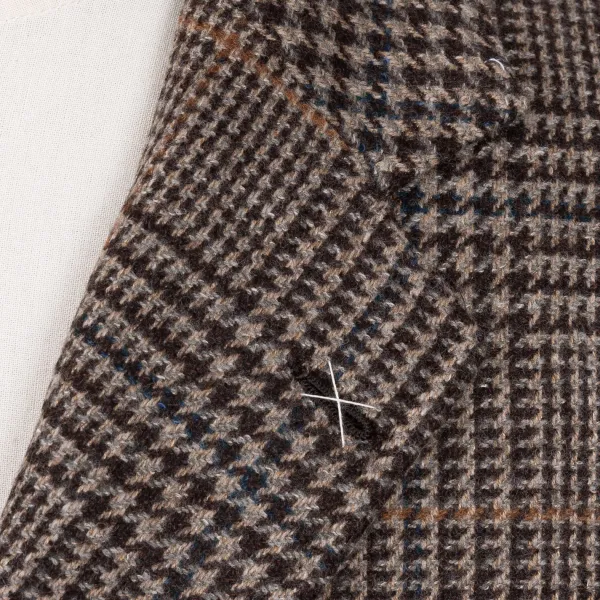 De Petrillo Limited Edition: Jacket "Nuovo Galles" From A Wool Blend - Handmade