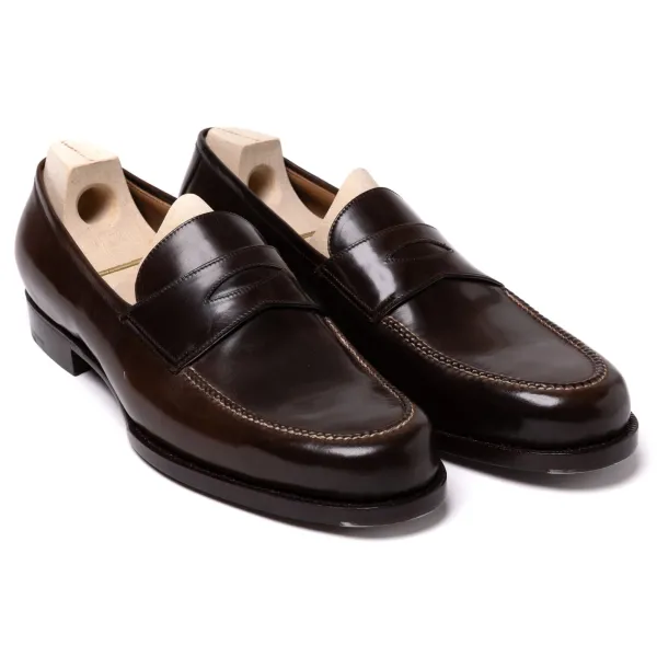 Saint Crispin's Limited Edition: Loafer "American Casual Penny" Made Of Original Horwe