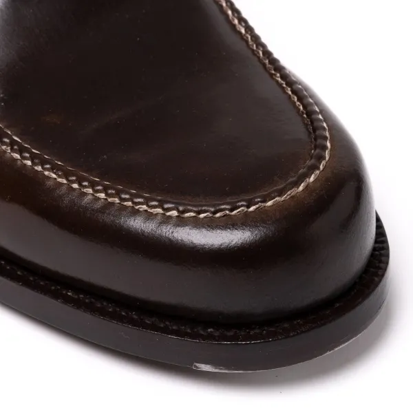 Saint Crispin's Limited Edition: Loafer "American Casual Penny" Made Of Original Horwe