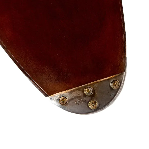 Saint Crispin's Limited Edition: Loafer "Curved Strap" Made Of Original Horween Shell Cordovan