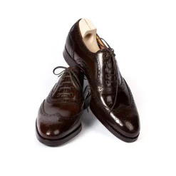 Saint Crispin's Limited Edition: Oxford Brogue "American" Made Of Original Horween Shell Cordovan