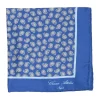 Cesare Attolini Limited Edition: Pure Silk Pocket Square "Paisley Danzante" - Handroll