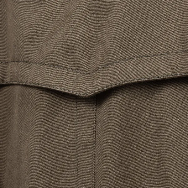 Justo Gimeno Limited Edition X Mj: Coat "Hemingway Trench Coat" In Pure Cotton