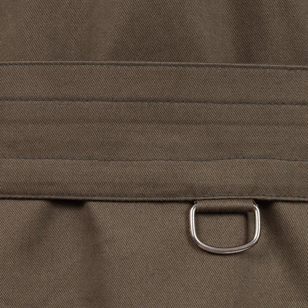 Justo Gimeno Limited Edition X Mj: Coat "Hemingway Trench Coat" In Pure Cotton