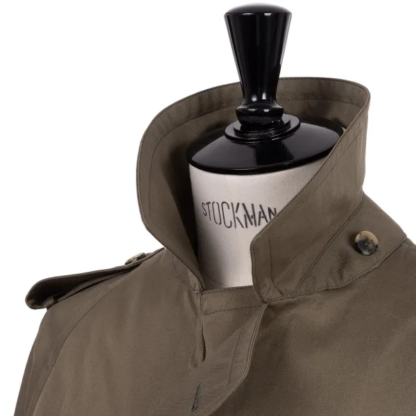 Justo Gimeno Limited Edition X Mj: Coat "Hemingway Trench Coat" In Pure Cotton
