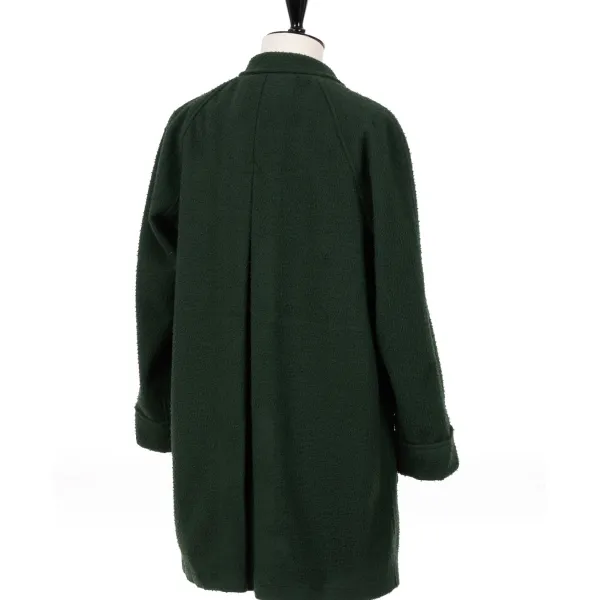 Justo Gimeno Limited Edition X Mj: Coat "Maremmano Raglan Coat" Made Of O