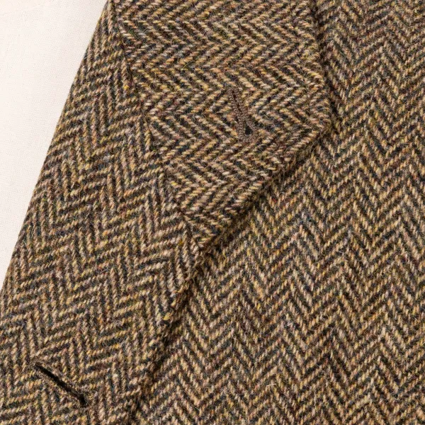 Justo Gimeno Limited Edition X Mj: Hemd-Jacke "Shooting-Teba" Aus Original Harris-T