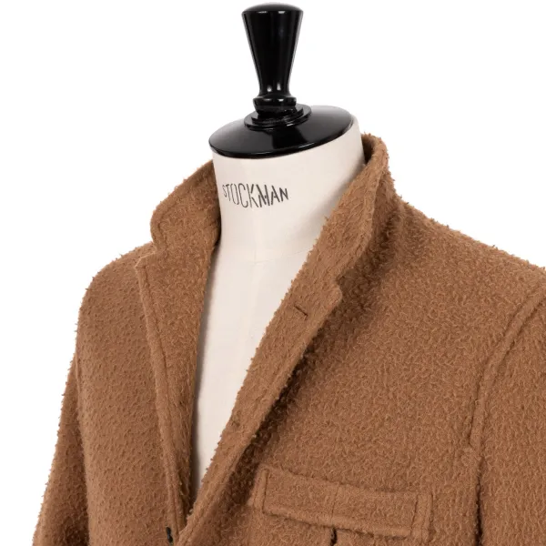 Justo Gimeno Limited Edition X Mj: Hemd-Jacke "Maremma Teba Jacket" Aus Original Ca