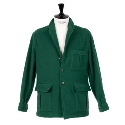 Justo Gimeno Limited Edition X Mj: Shirt-Jacket "Maremma Teba Jacket" In Original C
