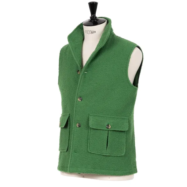 Justo Gimeno Limited Edition X Mj: Vest "Maremma Teba Vest" Made From Original Case