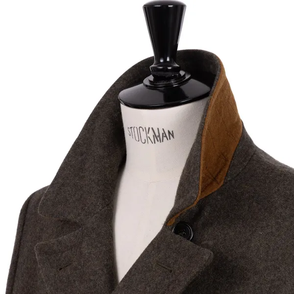 L Impermeabile L'Impermeabile X Michael Jondral: "The Heritage Ulster" Coat In A Wool