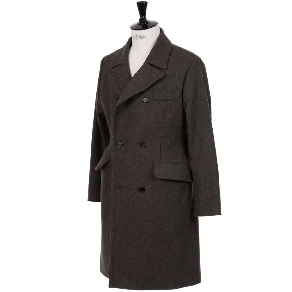L Impermeabile L'Impermeabile X Michael Jondral: "The Heritage Ulster" Coat In A Wool