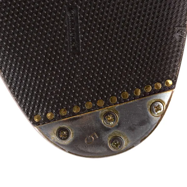 Saint Crispin's Loafer "Scotsman" Made Of Medium Brown Calfskin "Russian Calf" - Purel