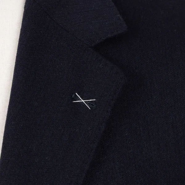 De Petrillo Lusso Moderno Jacket Made From A Wool Mix By Ferla - Handm