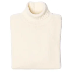 Brigatelli dal 1922 Merino Wool And Cashmere Turtleneck Sweater - 3 Ply Cashmere Blend