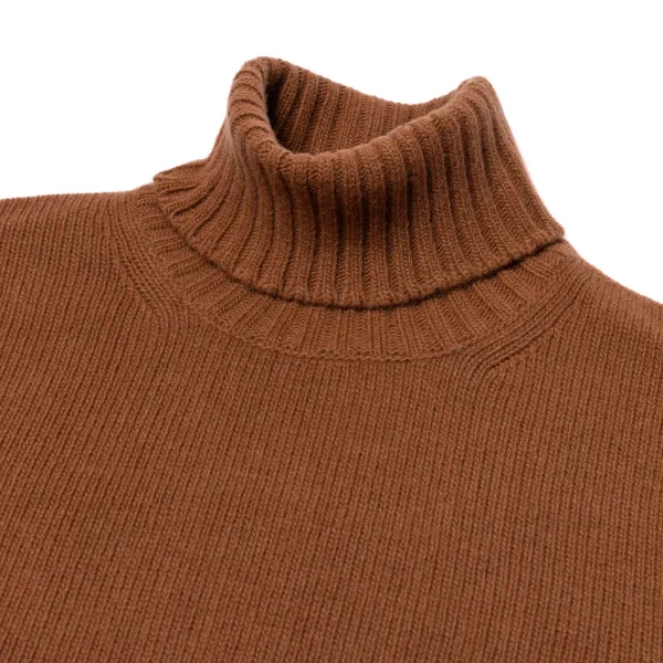 Brigatelli dal 1922 Merino Wool And Cashmere Turtleneck Sweater - 3 Ply Cashmere Blend