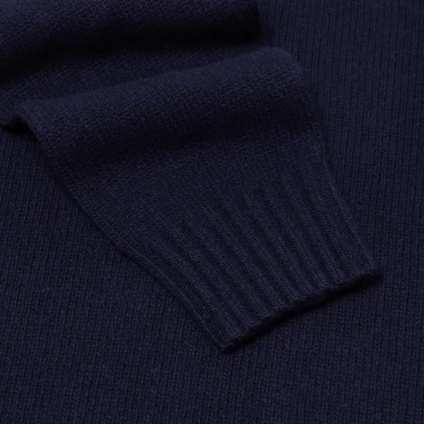 Brigatelli dal 1922 Merino Wool And Cashmere Turtleneck Sweater - 3 Ply Cashmere Blend