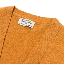 William Lockie Mj Exclusive: Knitted Vest "Rob Waistcoat" In Pure Geelong Lambswool -