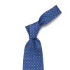 E. Marinella Mj Exclusive: Patterned Tie "Classico" Made Of Pure English Silk