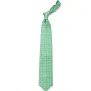 E. Marinella Mj Exclusive: Patterned Tie "Classico" Made Of Pure English Silk