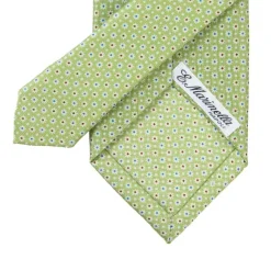 E. Marinella Mj Exclusive: Patterned Tie Made Of Pure English Silk