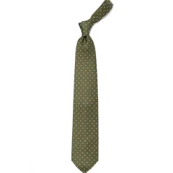 E. Marinella Mj Exclusive: Patterned Tie "Classico" Made Of Pure English Silk