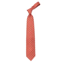E. Marinella Mj Exclusive: Patterned Tie "Classico" Made Of Pure English Silk