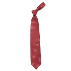 E. Marinella Mj Exclusive: Patterned Tie "Classico" Made Of Pure English Silk
