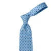 E. Marinella Mj Exclusive: Patterned Tie Made Of Pure English Silk